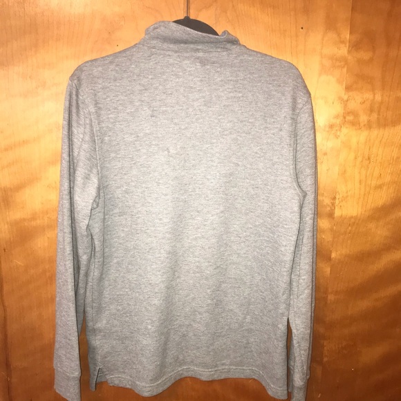 Club Room quarter zip color block pullover - Picture 2 of 3